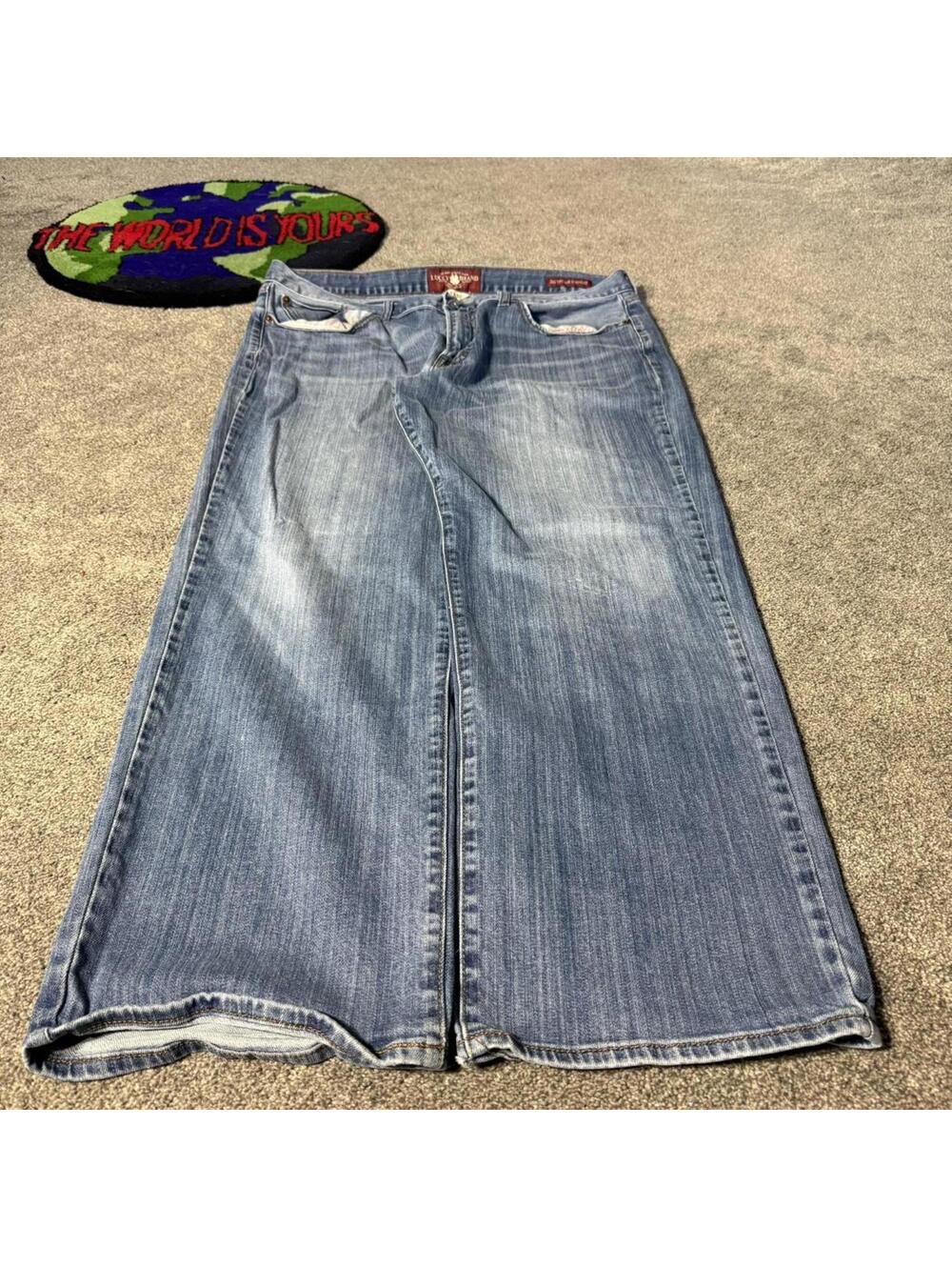 y2k vintage 2000’s denim straight fit jeans